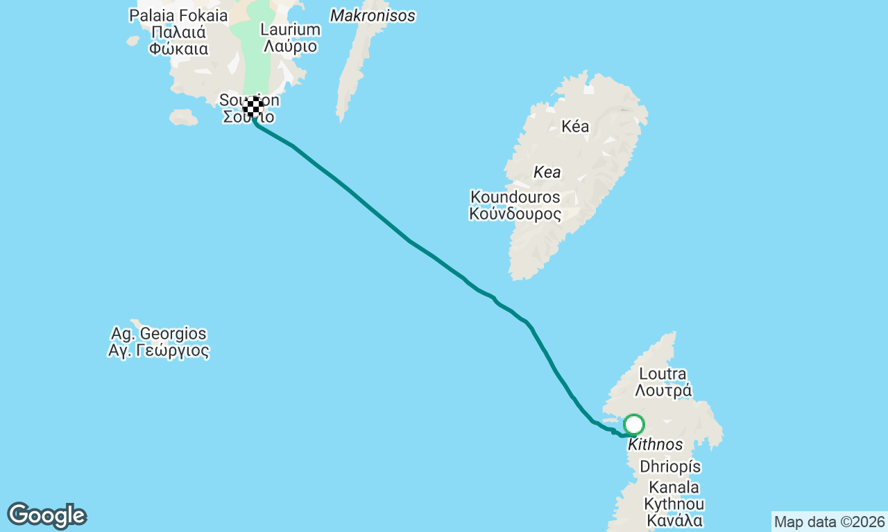 Voyage map
