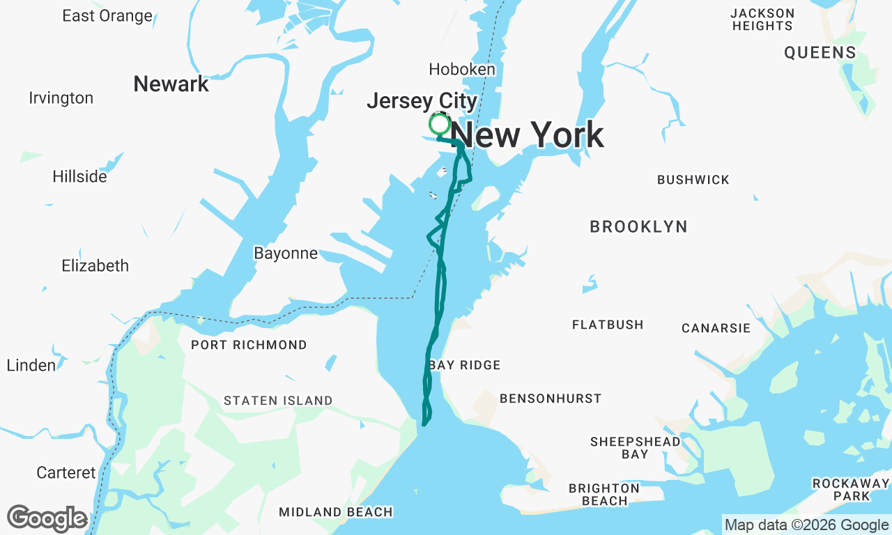 Voyage map