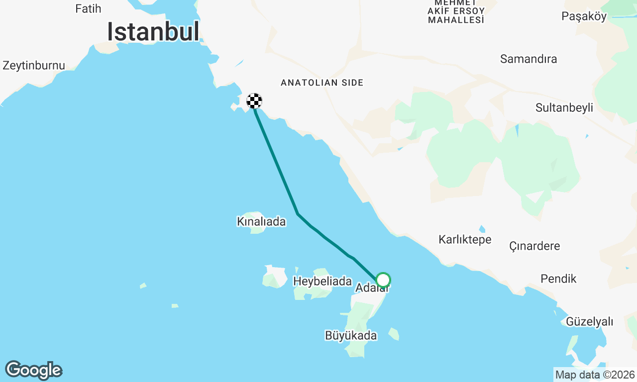Voyage map