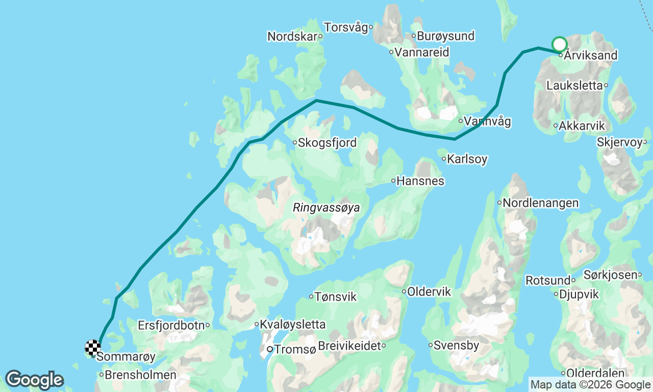 Voyage map