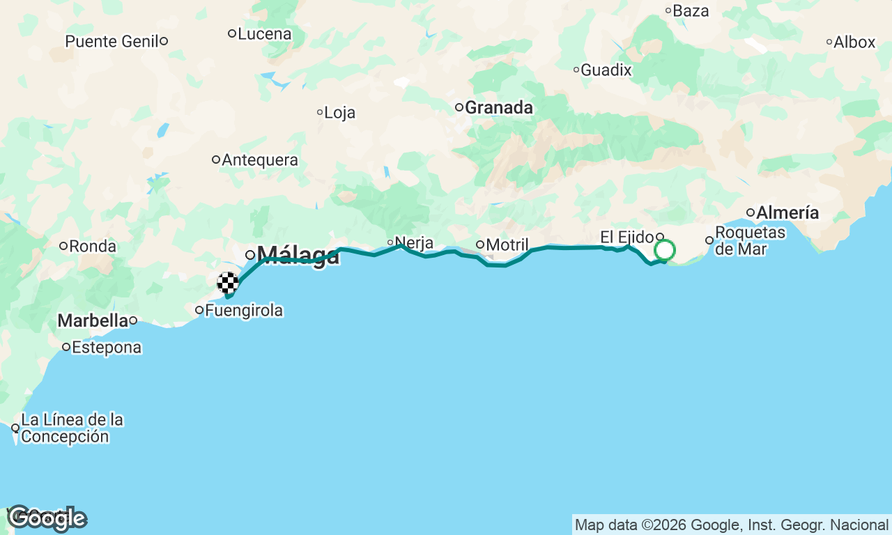 Almerima to bendlemadena 