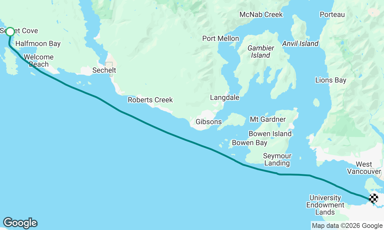 Voyage map