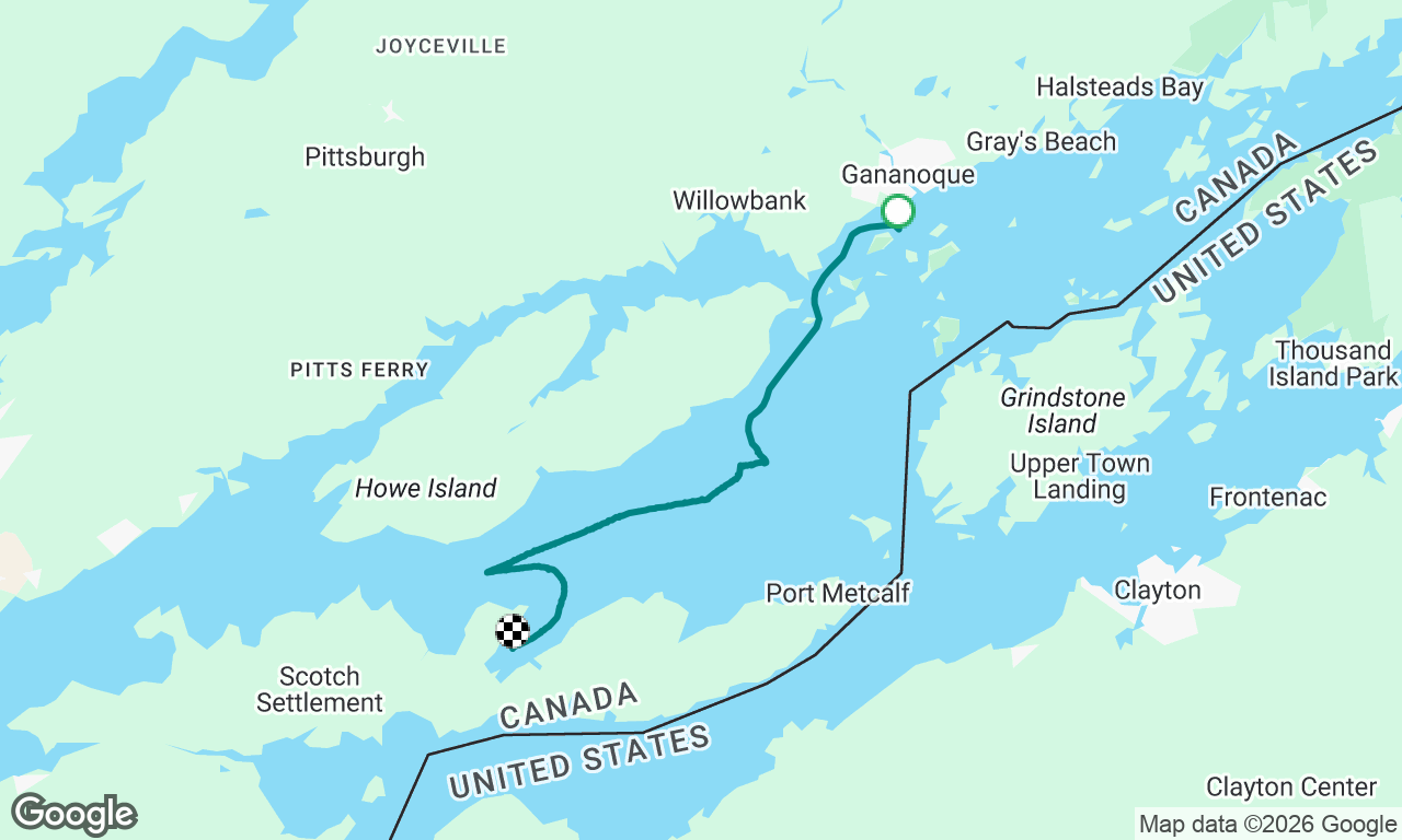 Voyage map