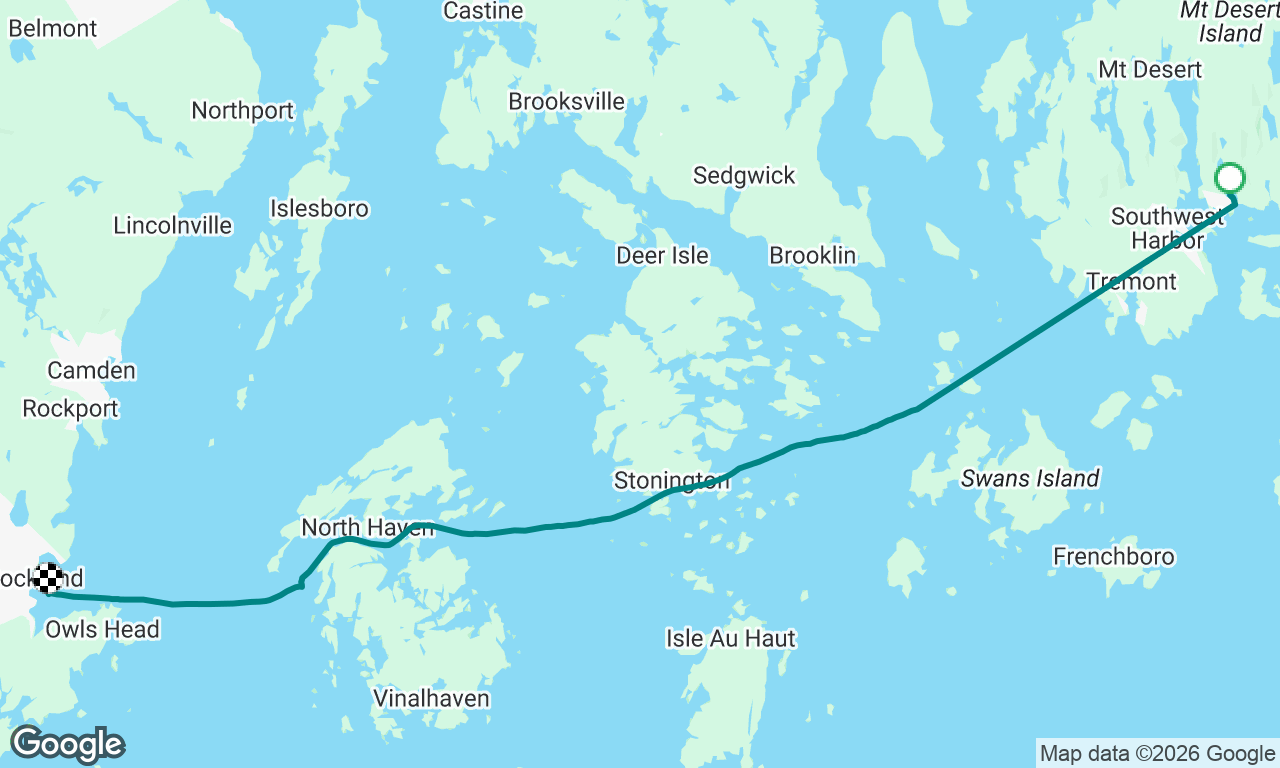 Voyage map