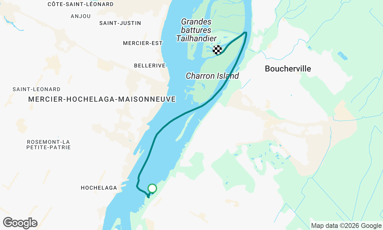 Voyage map