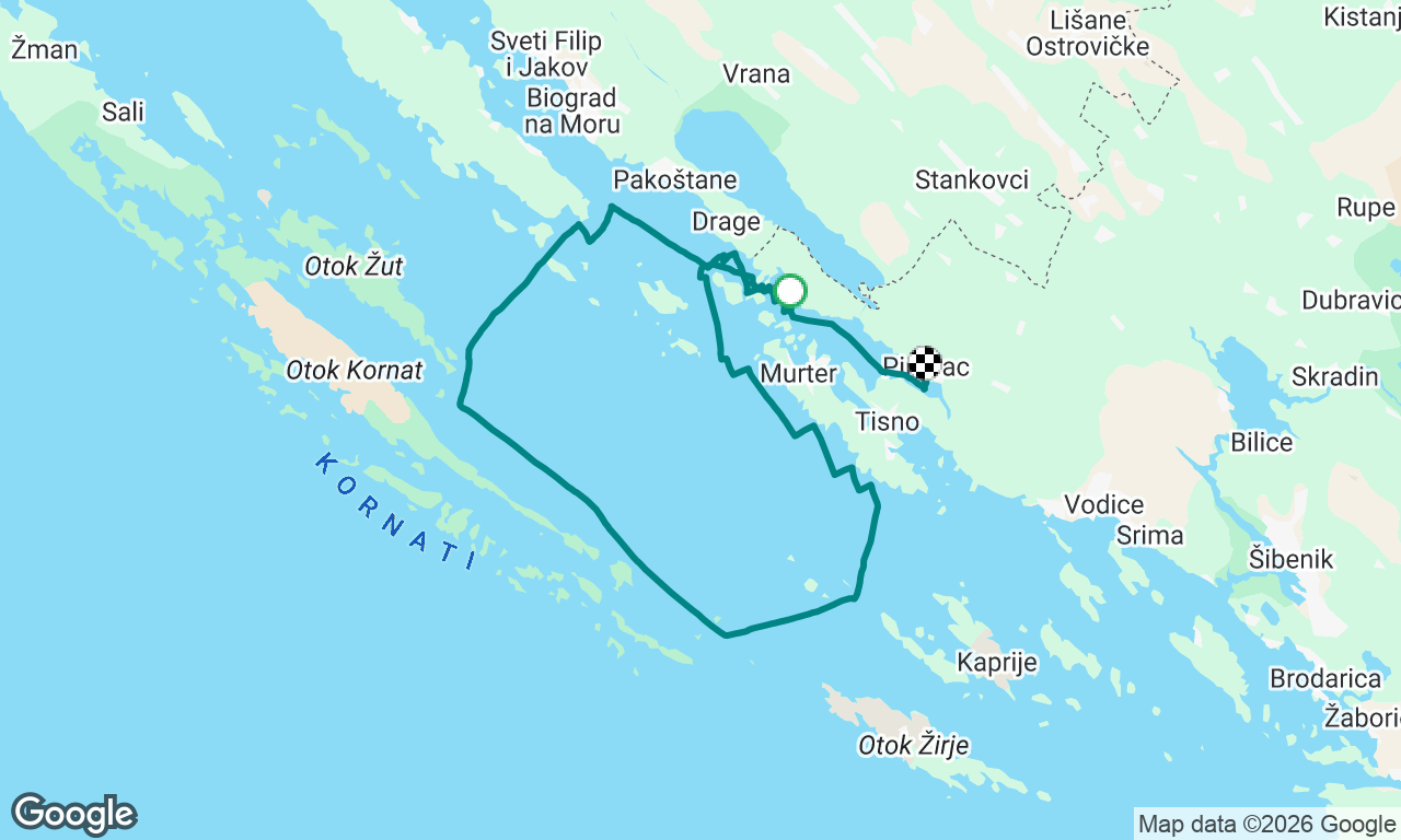 Voyage map