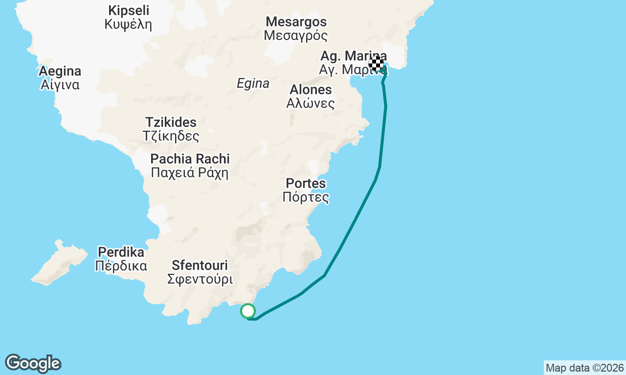 Voyage map