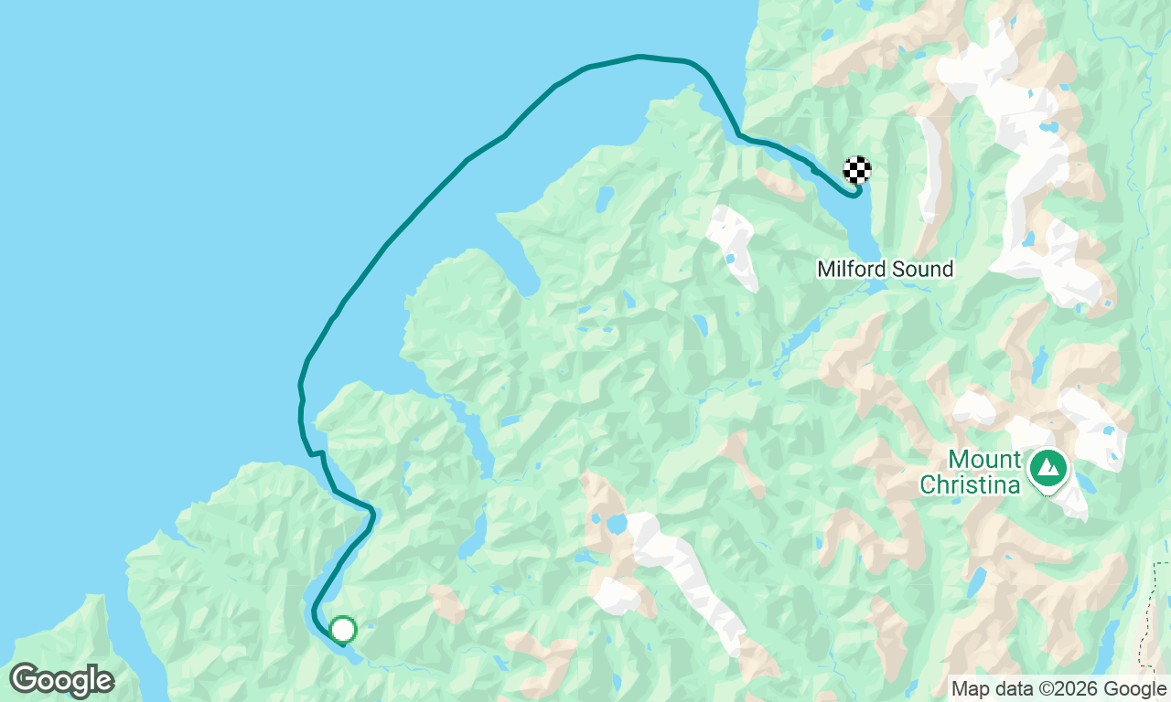 Bounty Haven, Bligh Sound to Harrison Cove, Milford Sound 