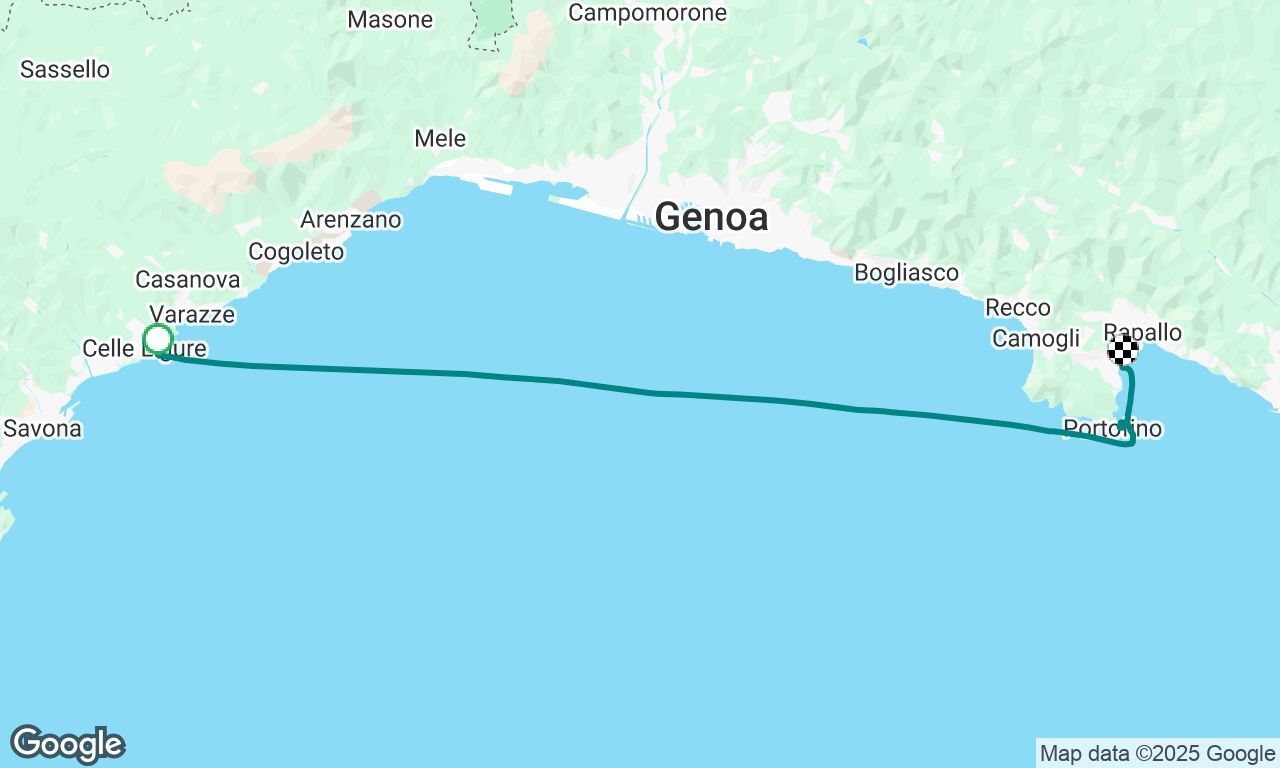 Celle Ligure - Santa Margherita Ligure 