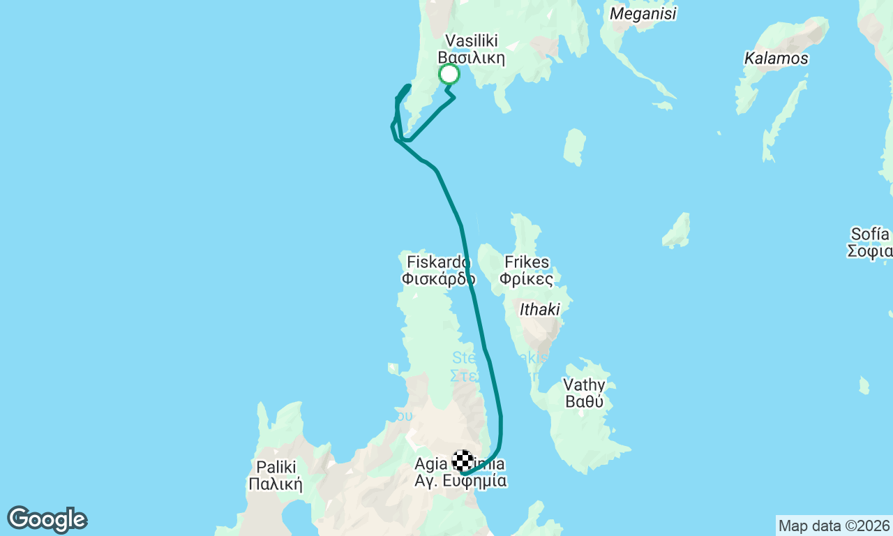Voyage map