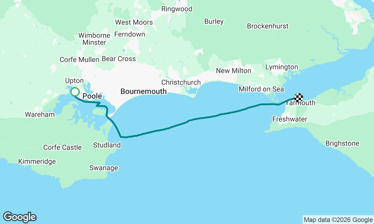 Poole to Yarmouth 