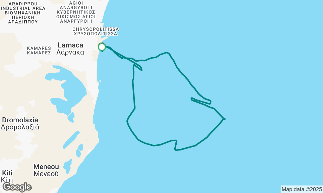 Voyage map