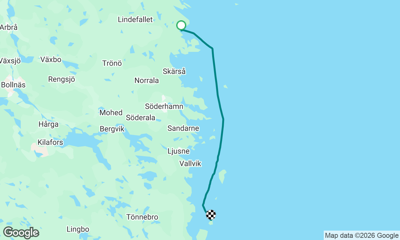 Voyage map