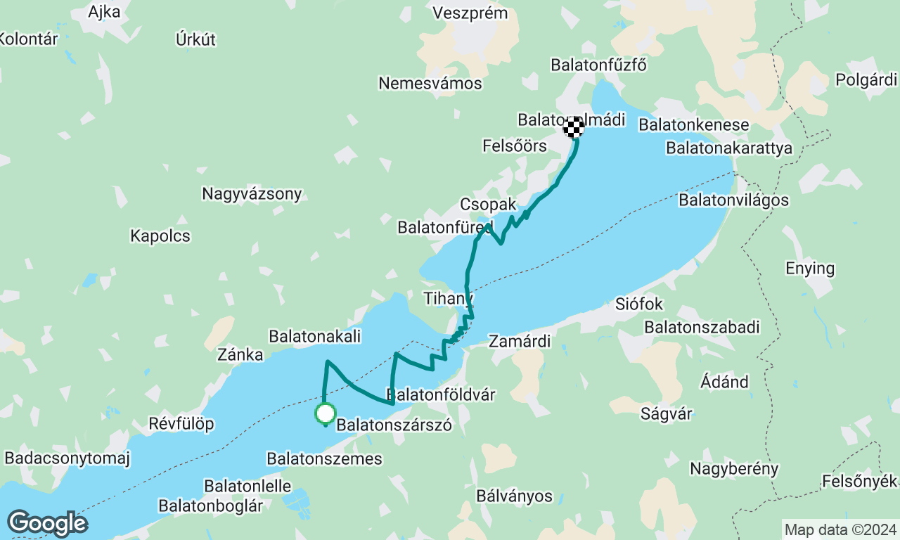 Voyage map