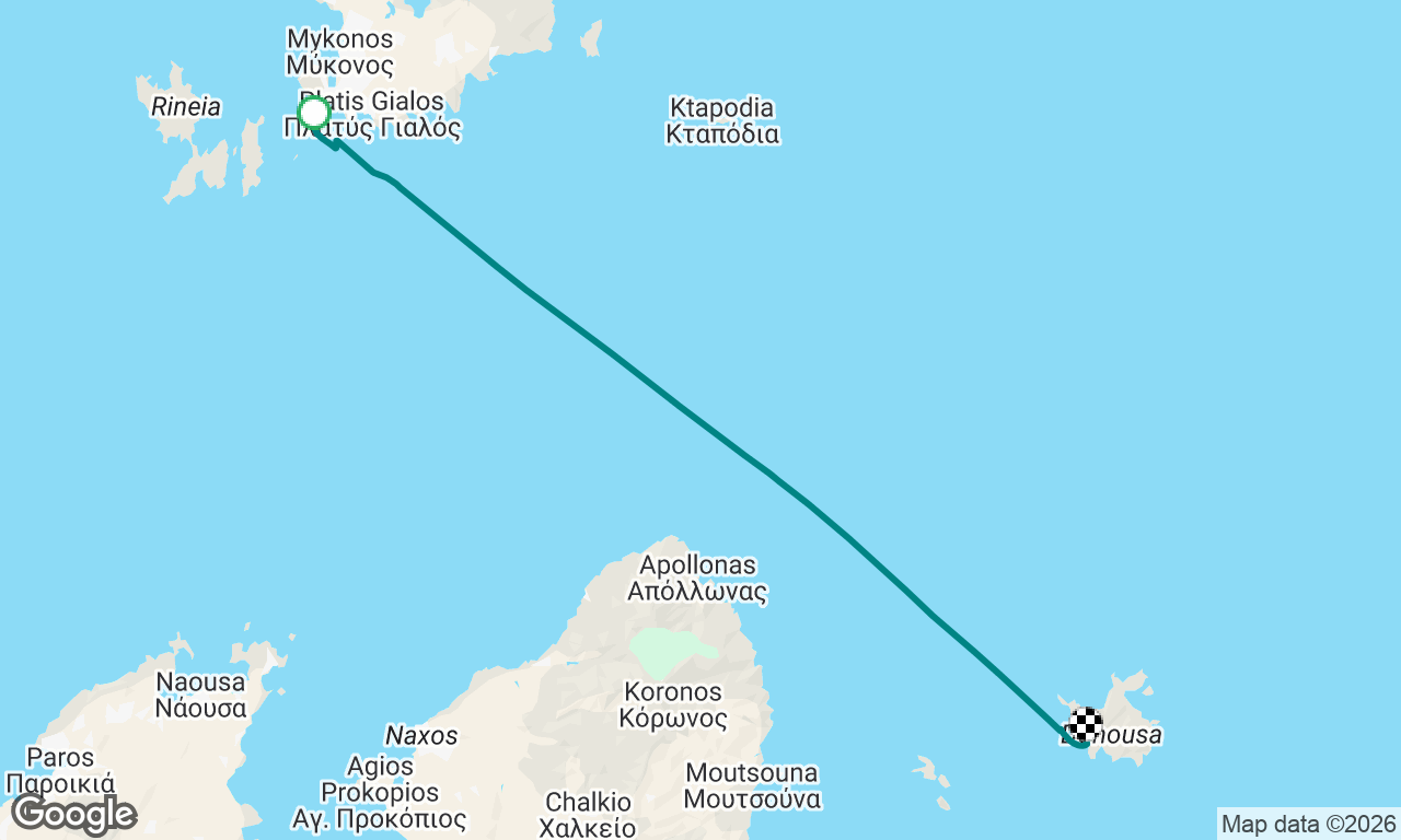 Voyage map
