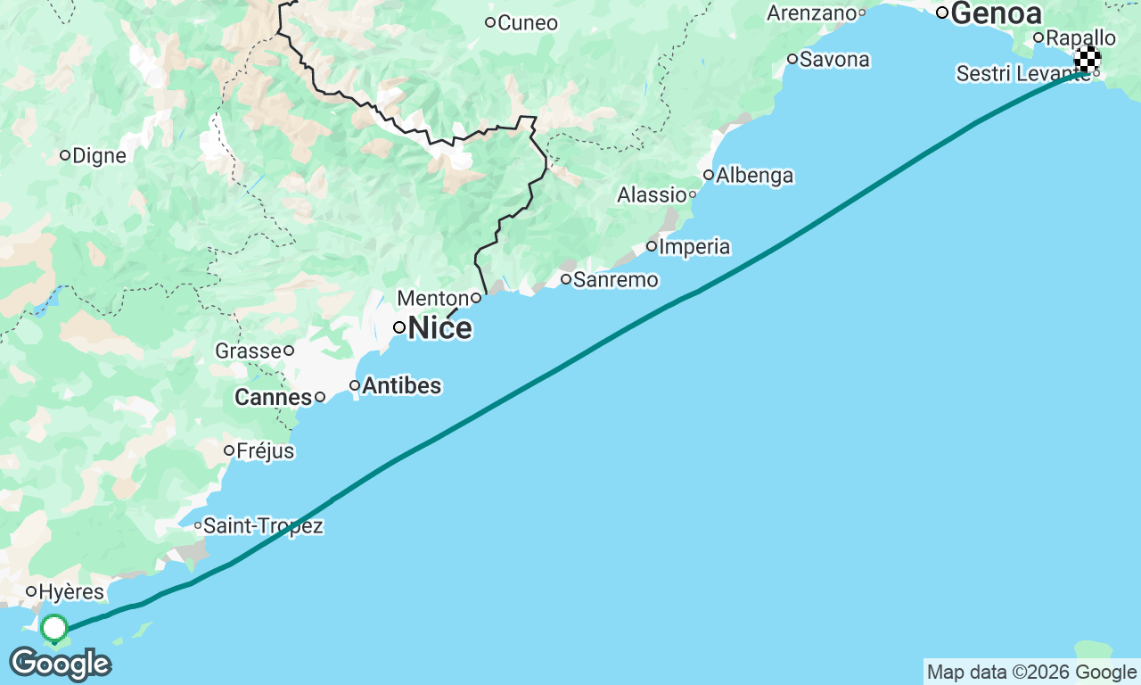 Voyage map