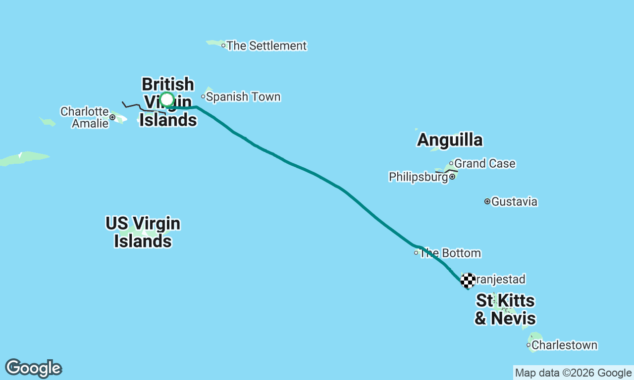 Voyage map