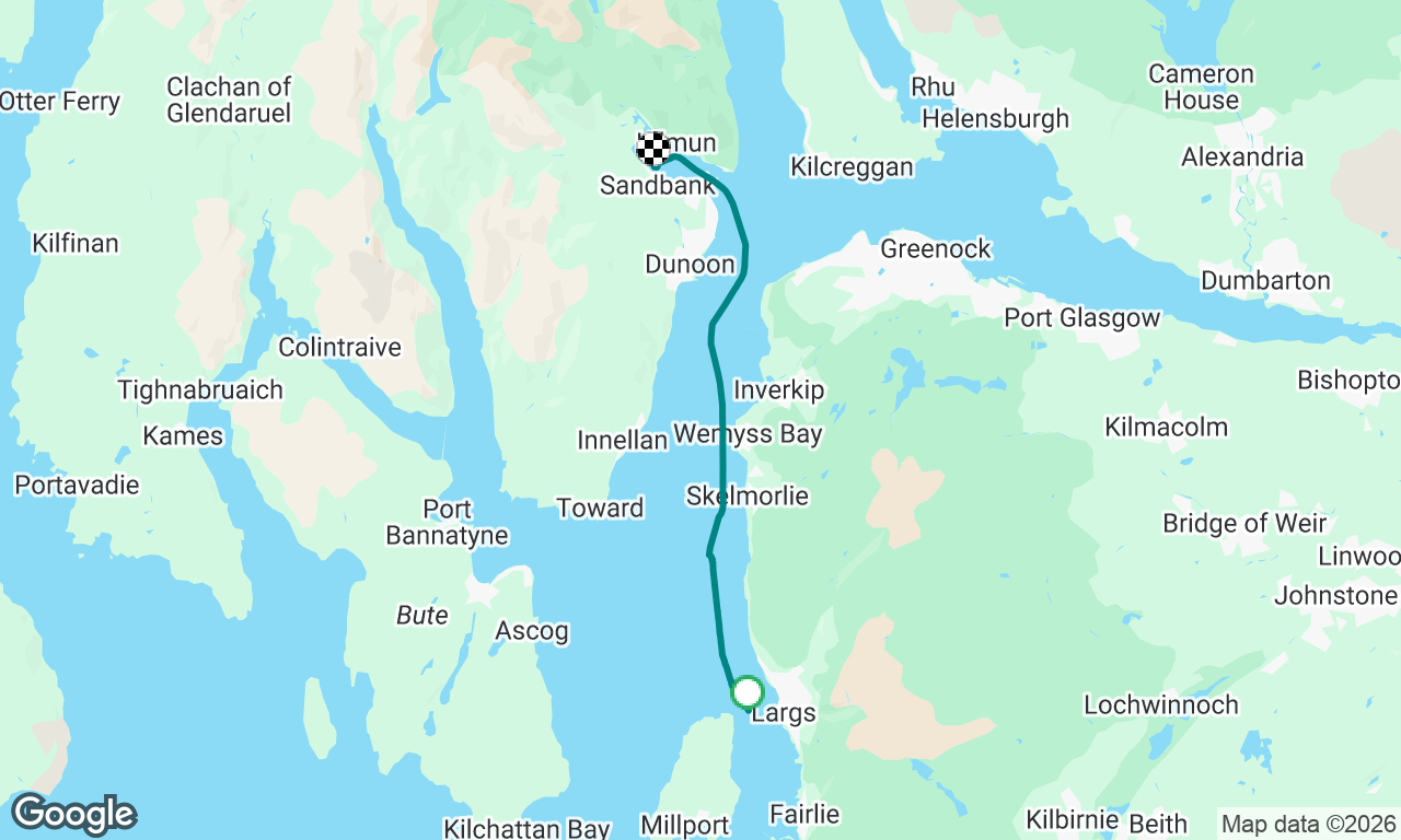 Voyage map