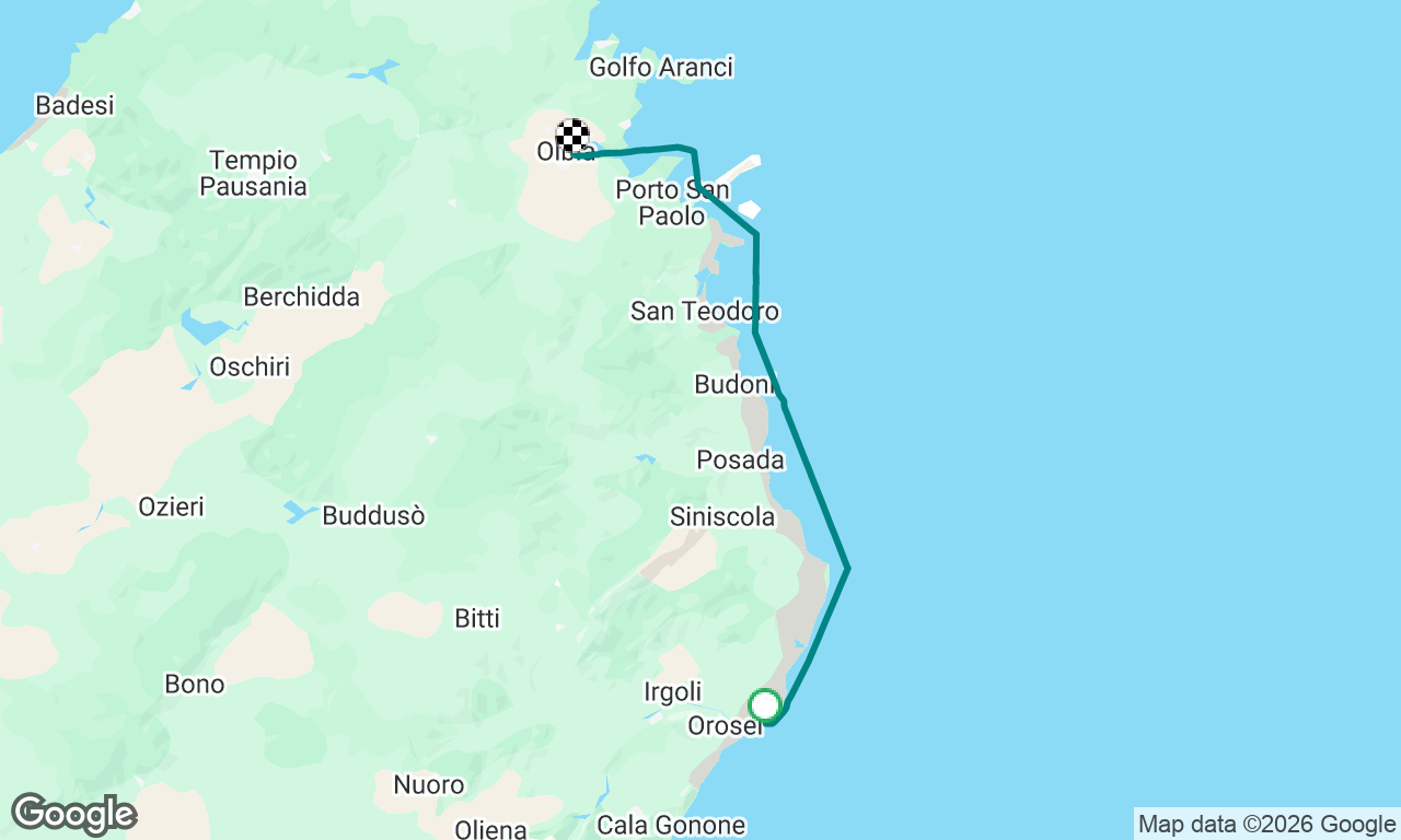 Voyage map