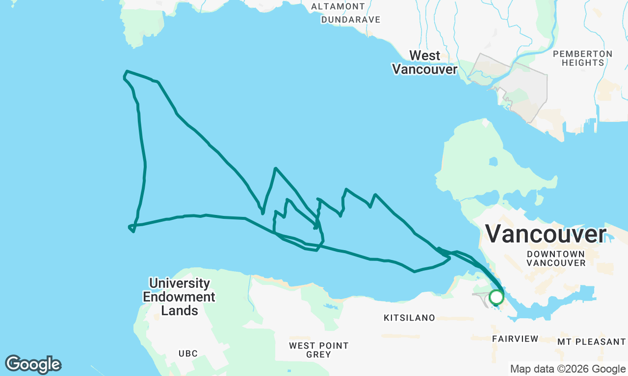 Voyage map