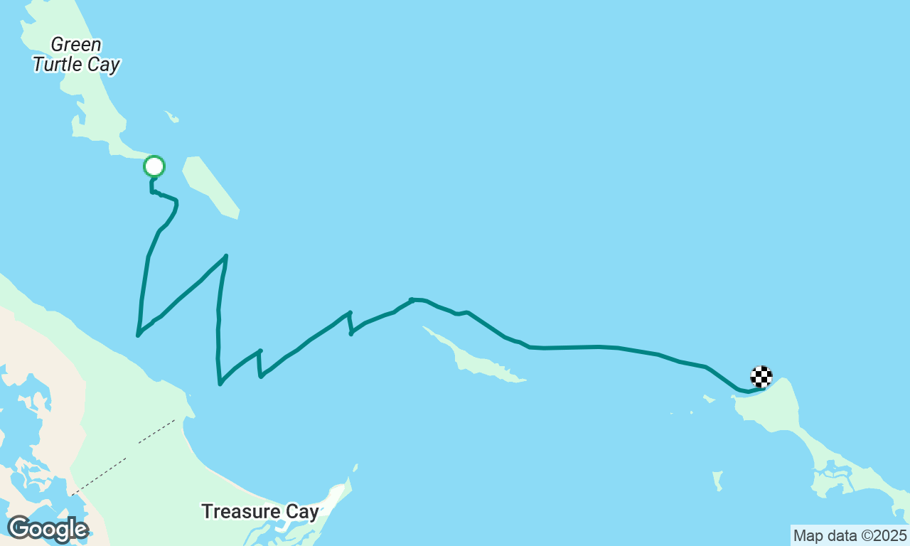Green Turtle Cay S to Great Guana Cay N