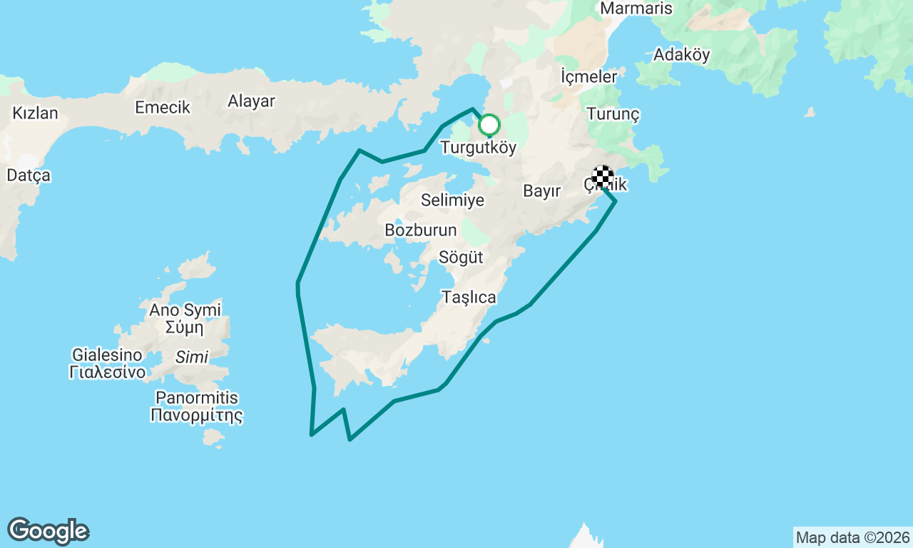 Voyage map