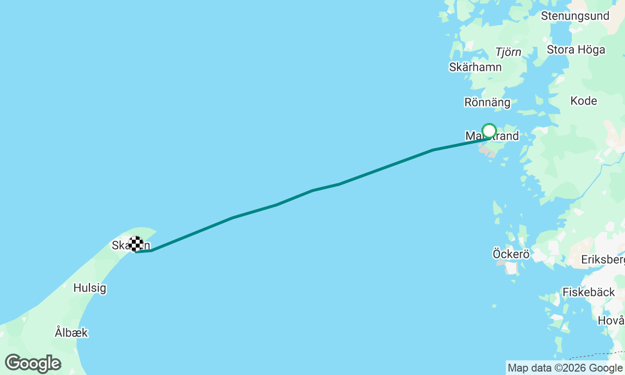 Voyage map