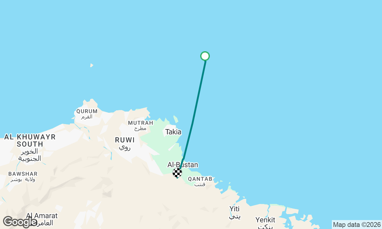 Voyage map