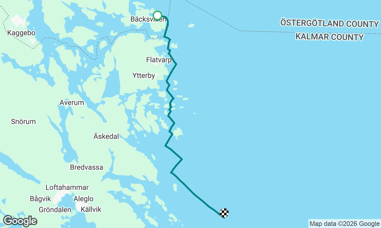 Voyage map