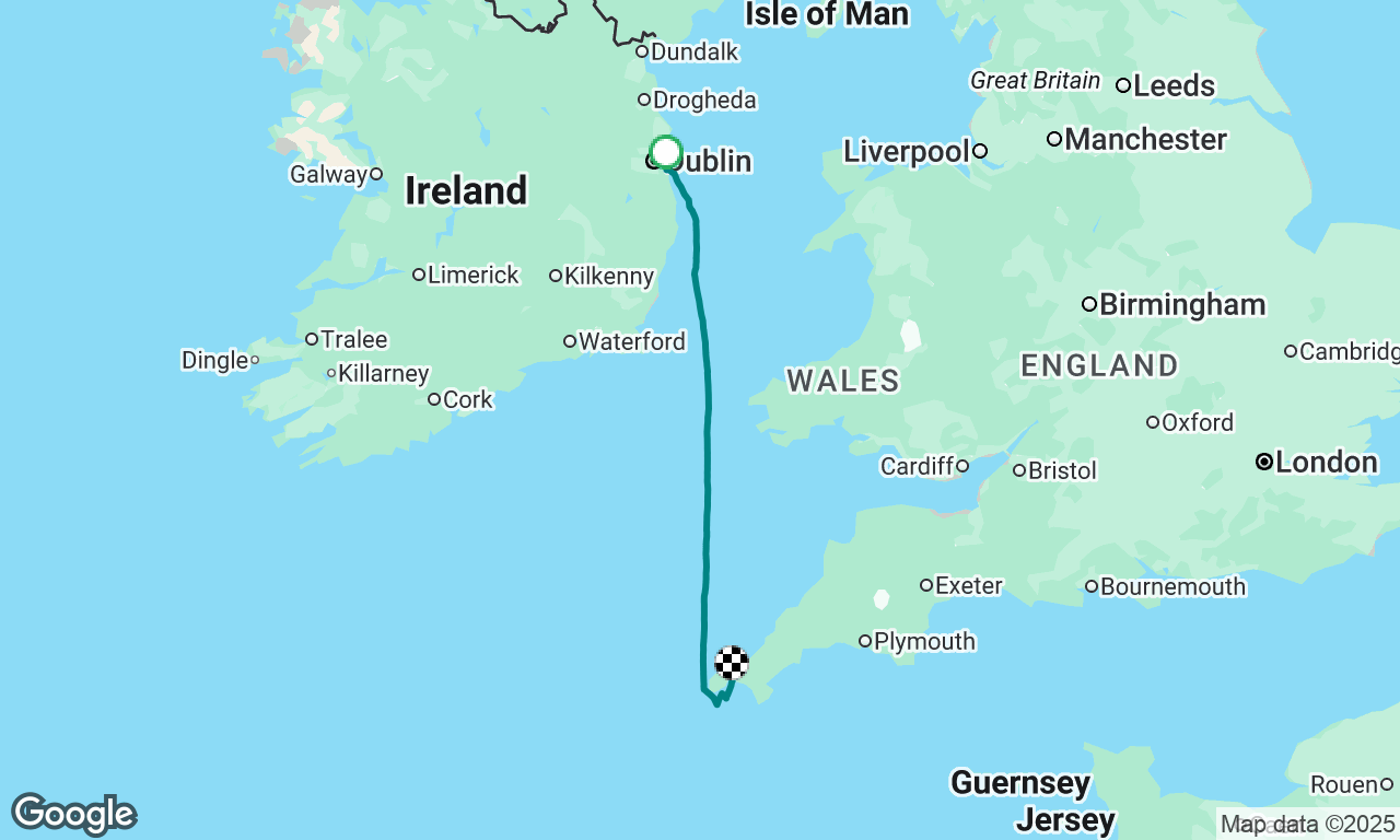 Rubicon 3 2025: Dublin to St Michael’s Mount