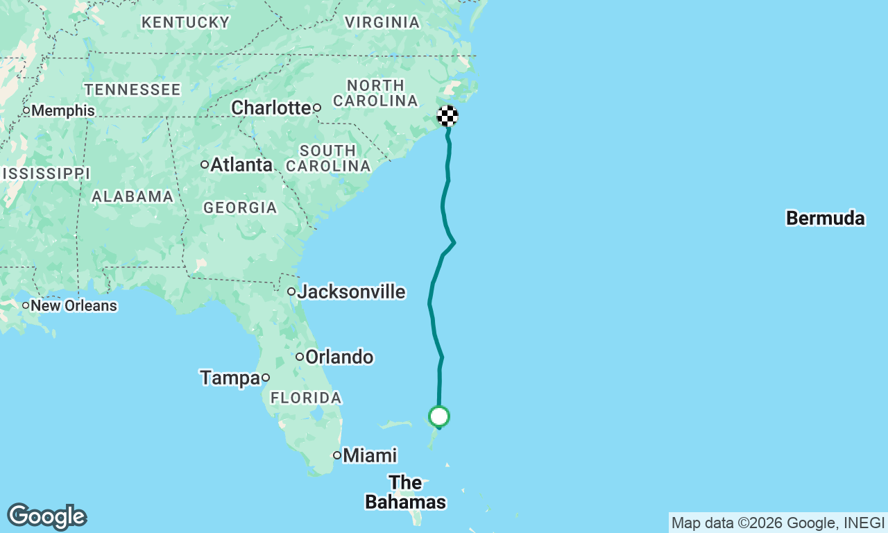 Hope Town to Beaufort