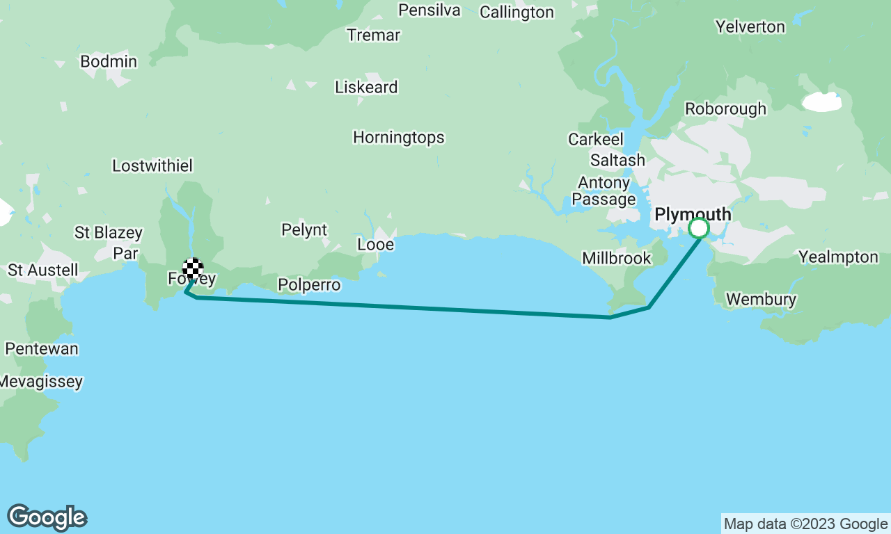 PYC Plymouth - Fowey Race