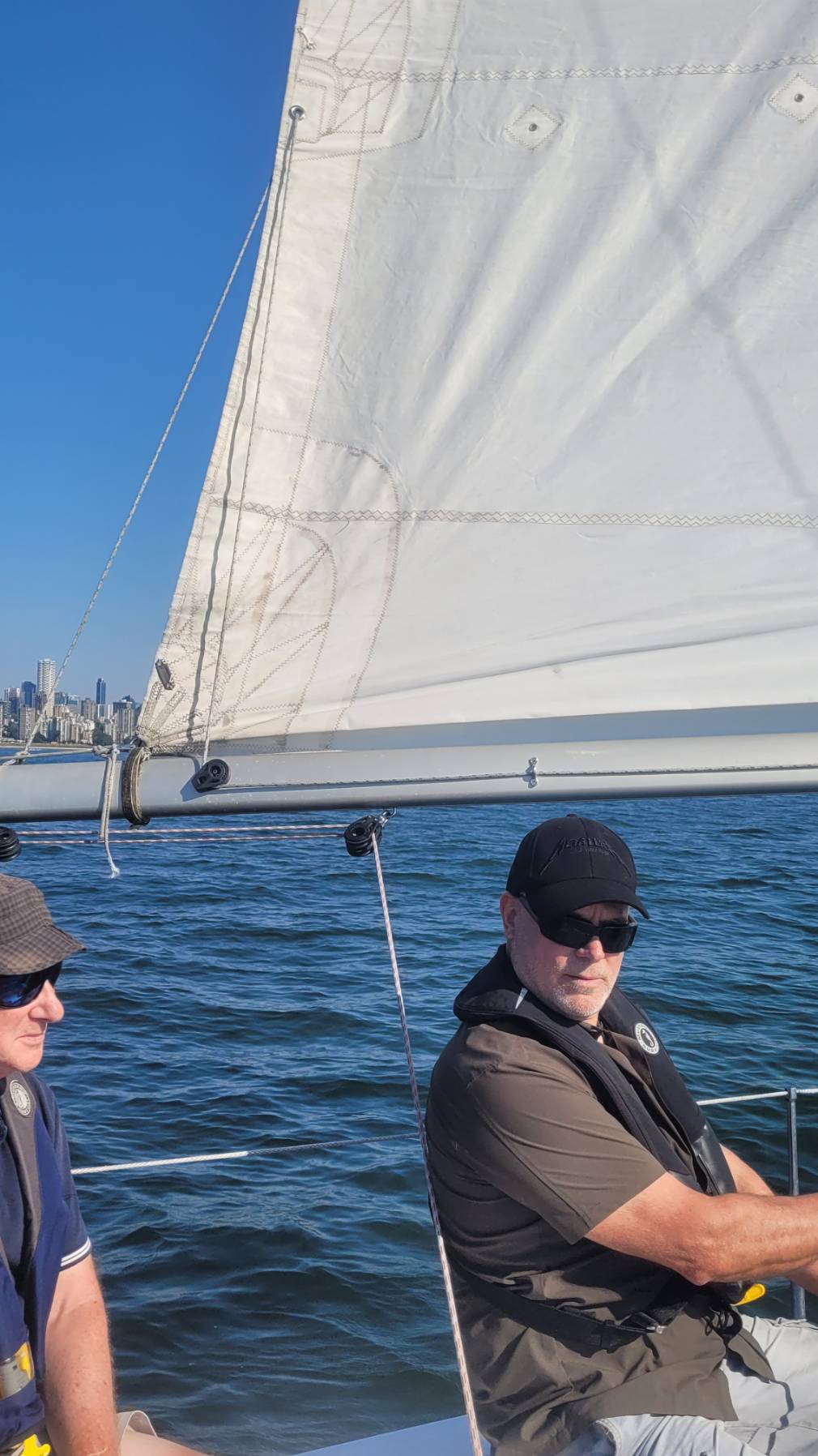 Sunny afternoon sail and MOB drills/practice_224D37B0-CA67-4488-A09F-AA50B455C559