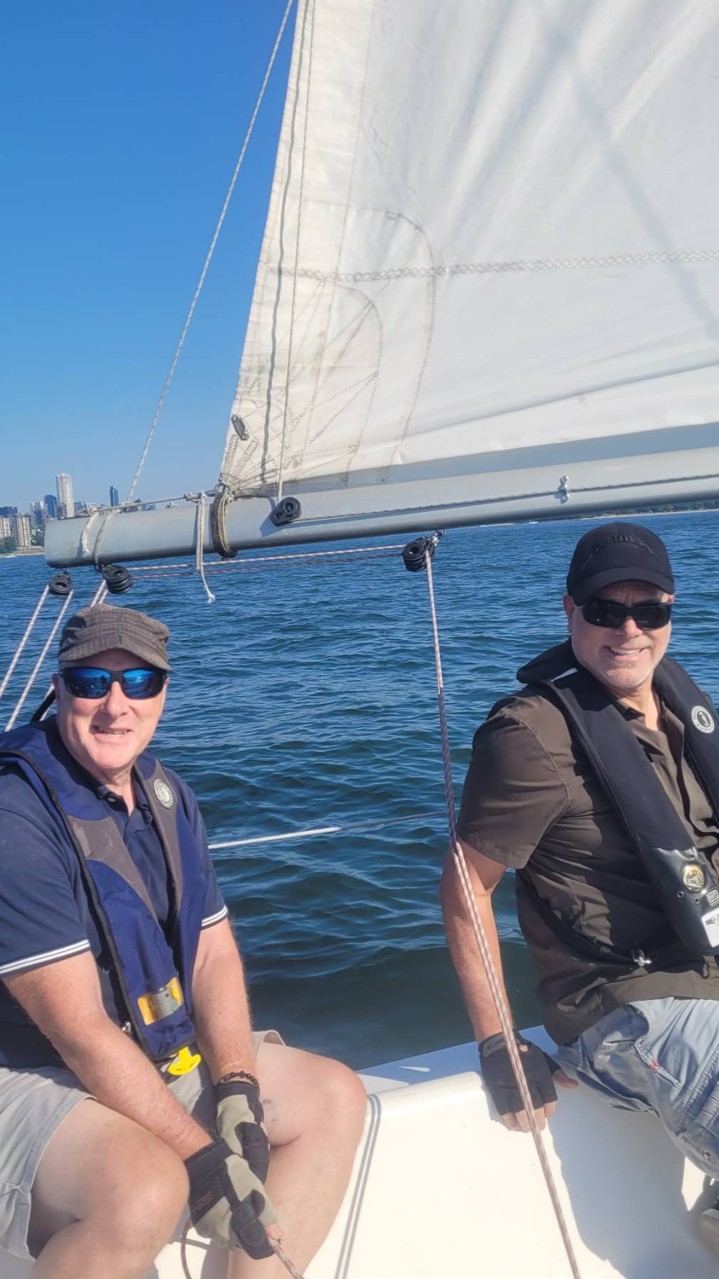 Sunny afternoon sail and MOB drills/practice_B2B587CC-4FC2-4E8E-A563-A8ECCA5369E2
