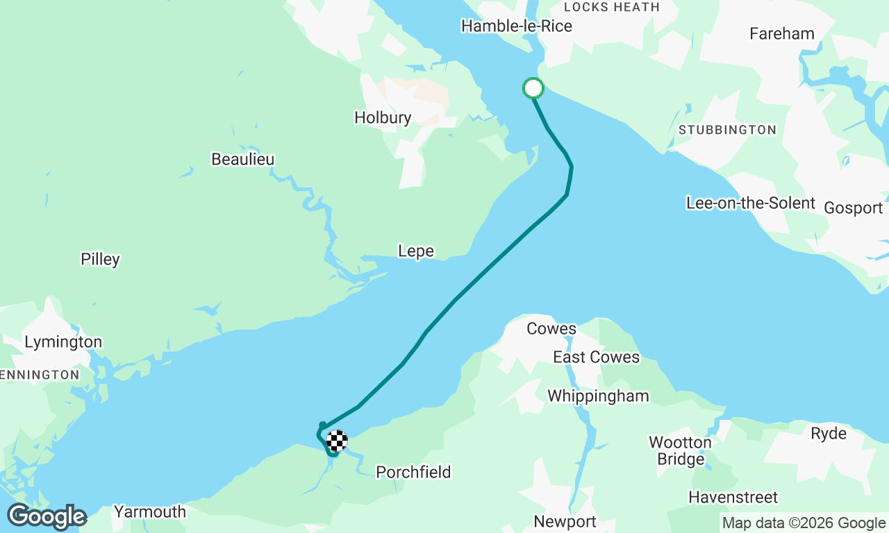 Hamble to Newtown