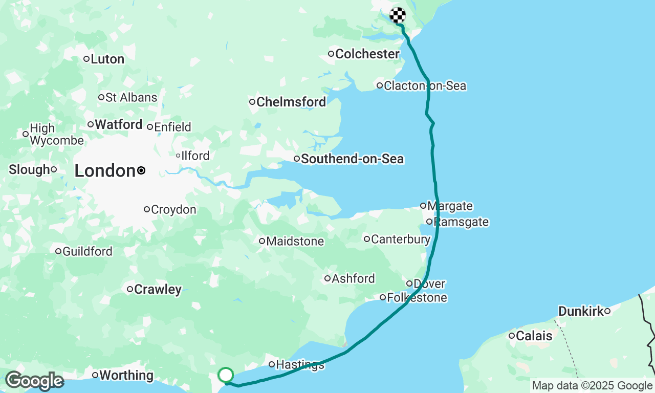 Sovereign Harbour. Eastbourne to Pin Mill