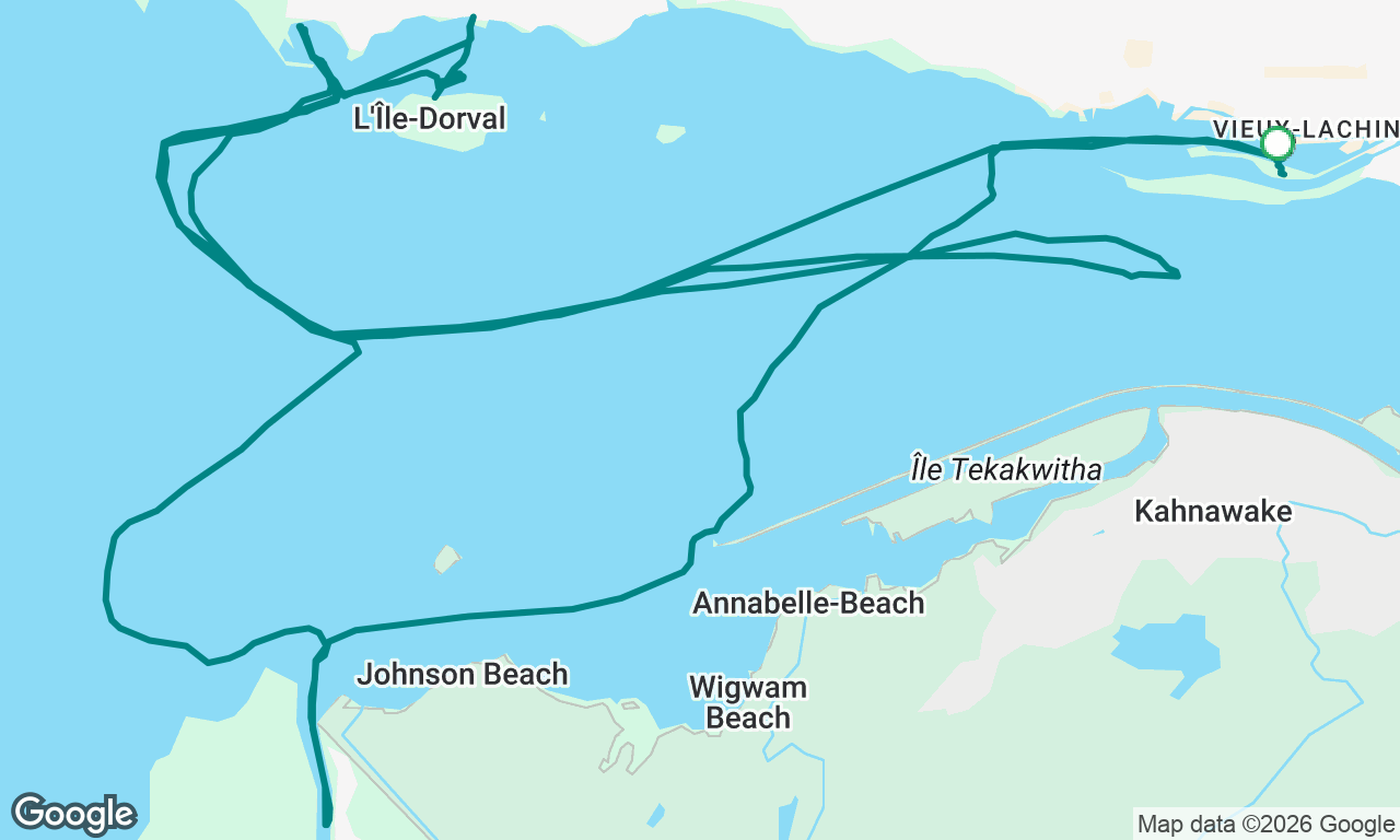 Voyage map