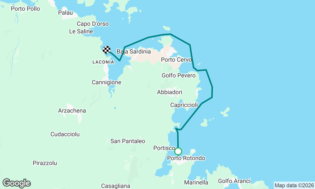 Voyage map