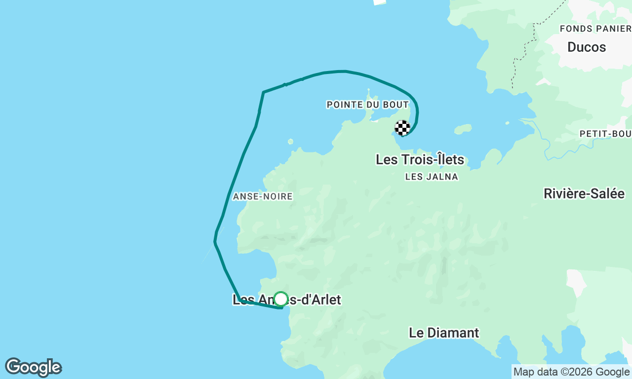 Voyage map