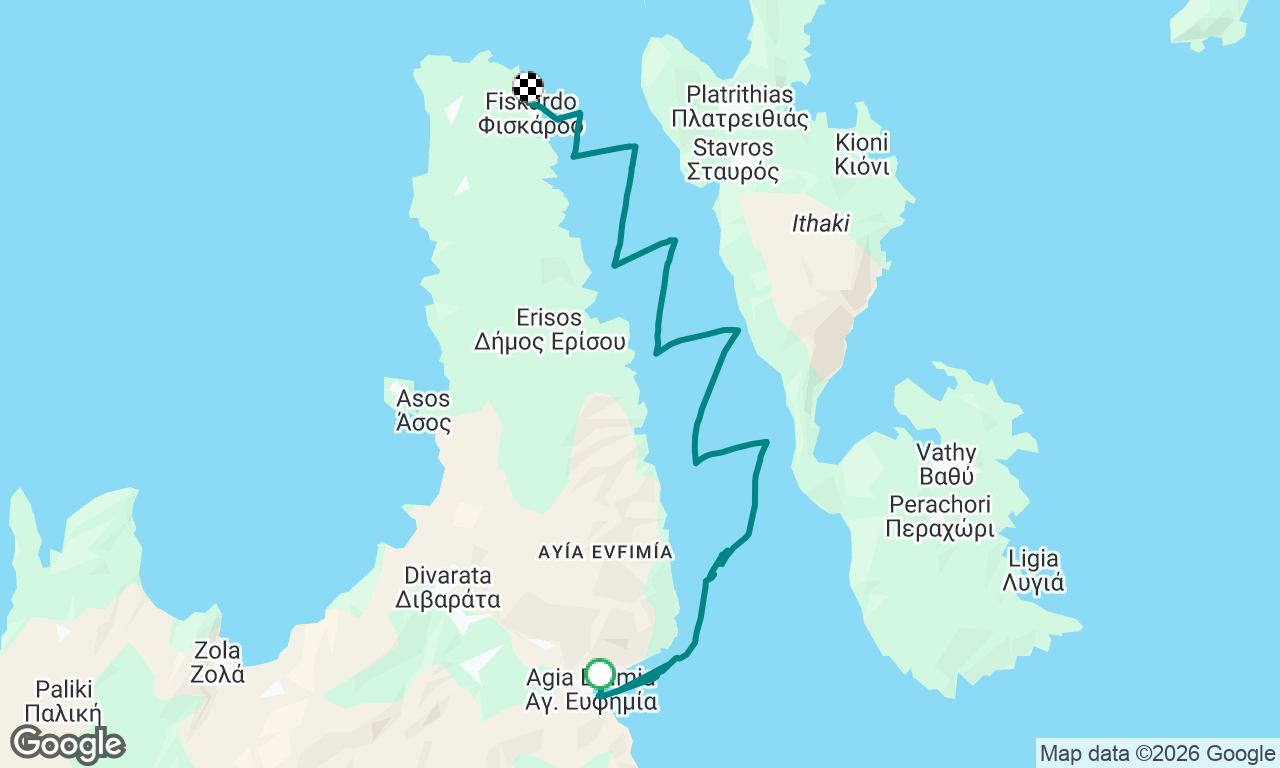 Voyage map