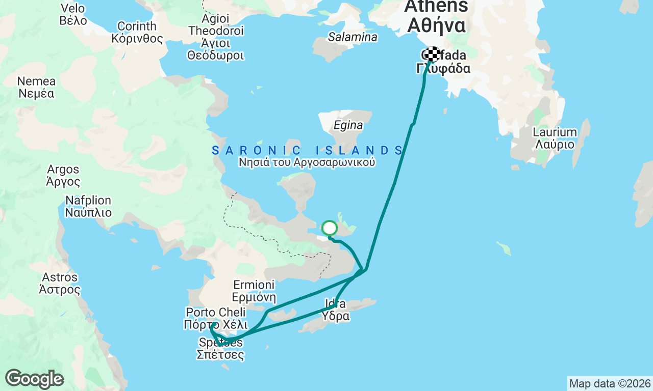 Voyage map