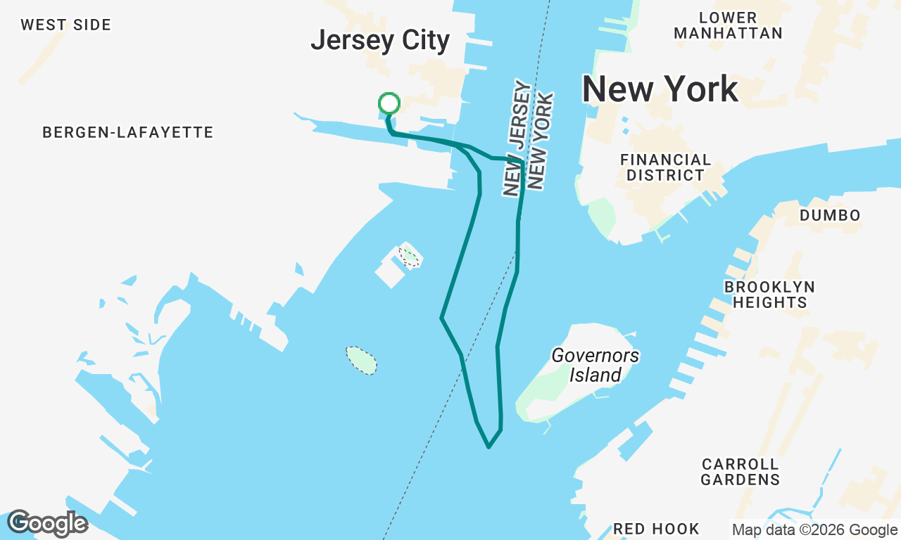 Voyage map