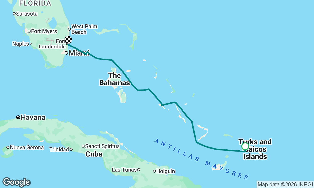 Voyage map