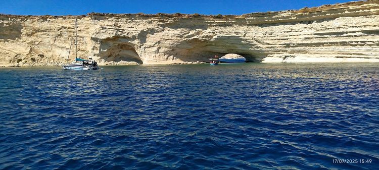 Voyage photo from dufour 380 GL charter 