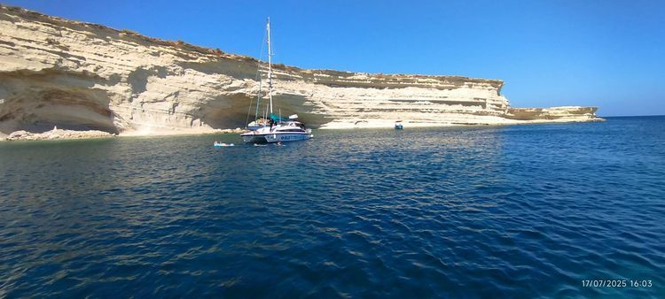 Voyage photo from dufour 380 GL charter 