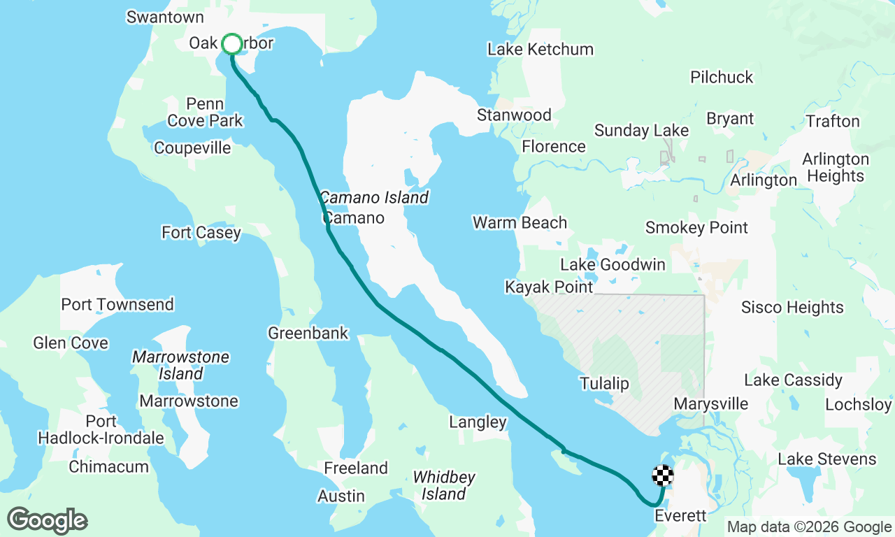 Return delivery of Samurai from Oak Harbor Marina