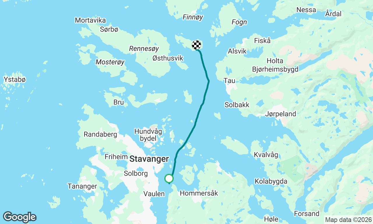 Voyage map