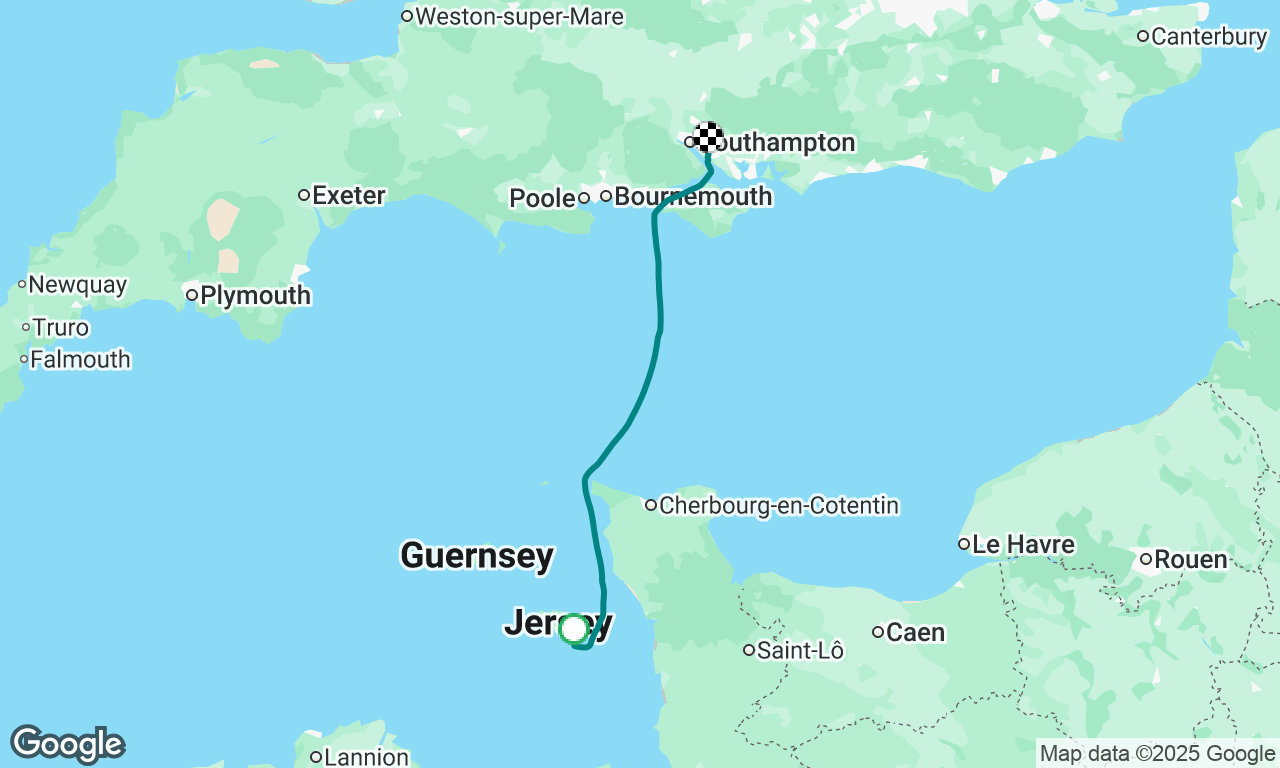 Jersey to Hamble