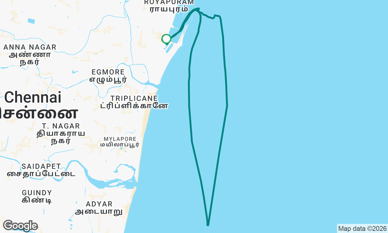 Voyage map