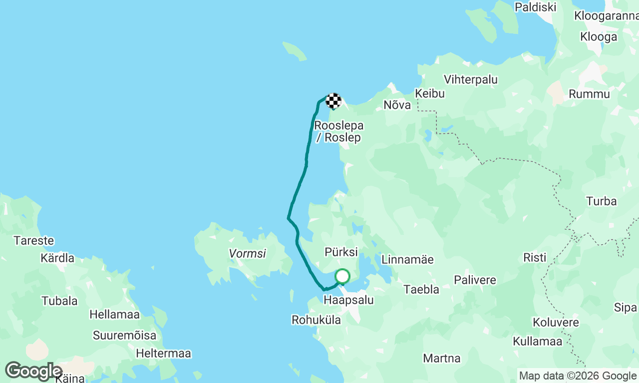 Estland mellem øerne 